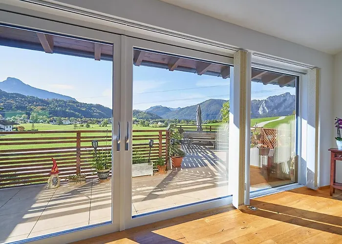 Bergblick Acht Mondsee