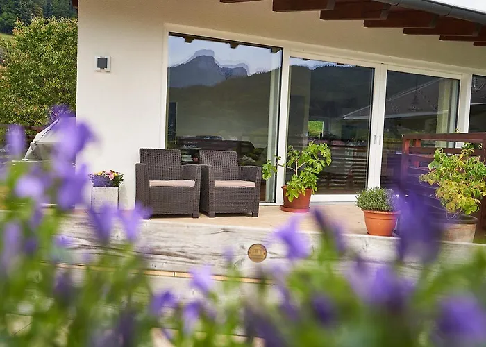 Bergblick Acht Mondsee Daire Innerschwand